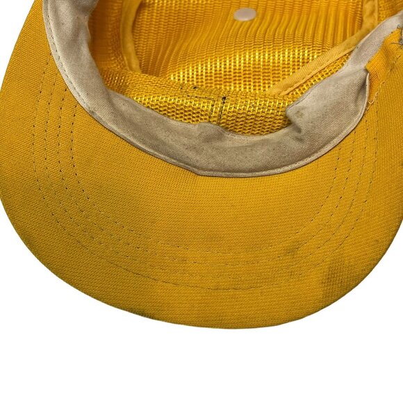 Pittsburgh Pirates Vintage Pillbox Hat Cap Fitted 7 1/8 Retro 70's 80's Gold MLB - Picture 10 of 11